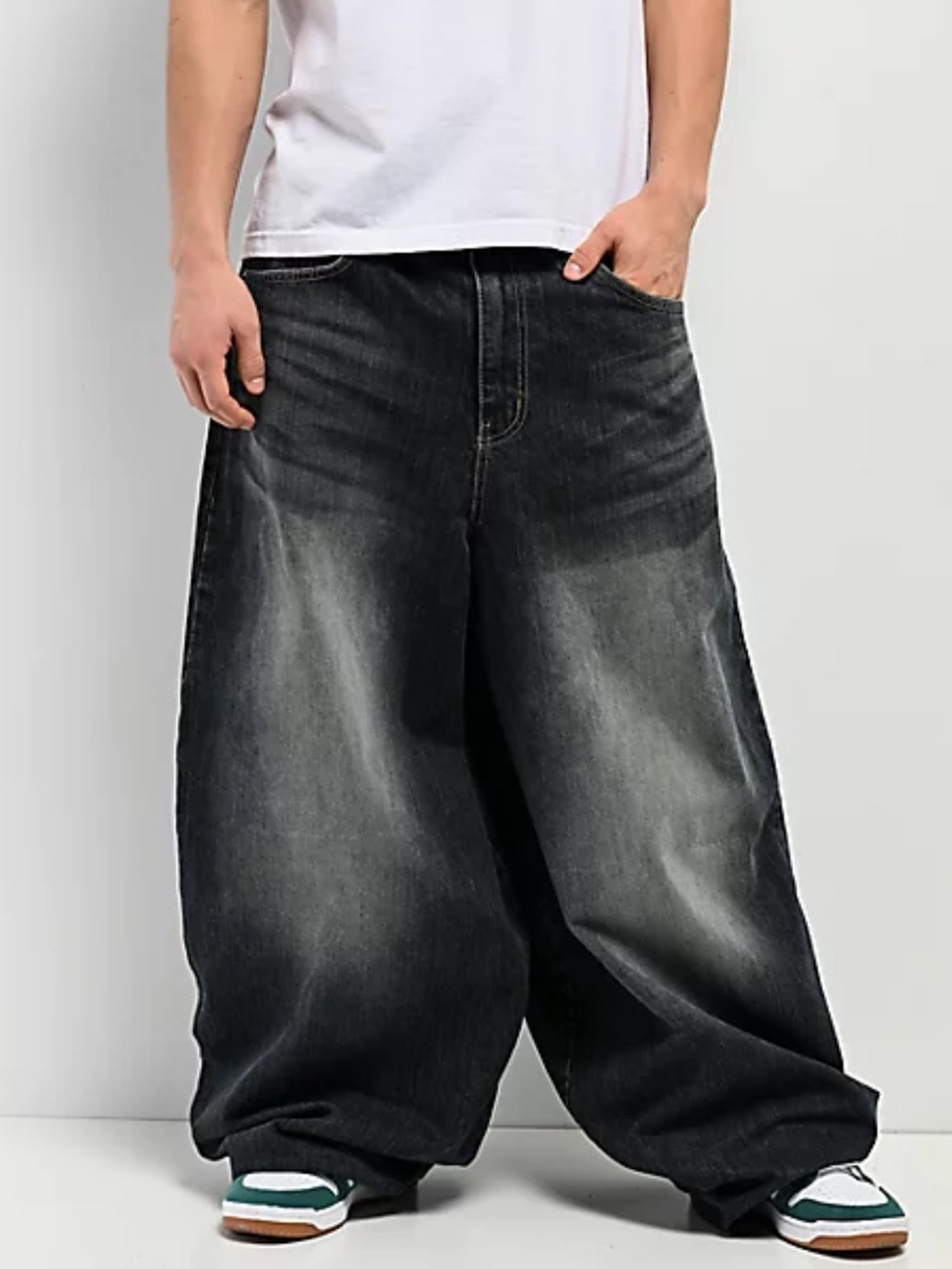 Shaka Wear Barrel Balloon Indigo Wash Denim Jeans NWT SIZE 28 inseam 32